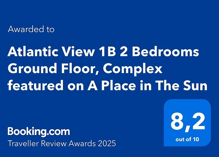 Apartment Atlantic View 1b 2 Bedrooms Ground Floor, Complex Featured On A Place In The Sun Puerto del Carmen (Lanzarote)
